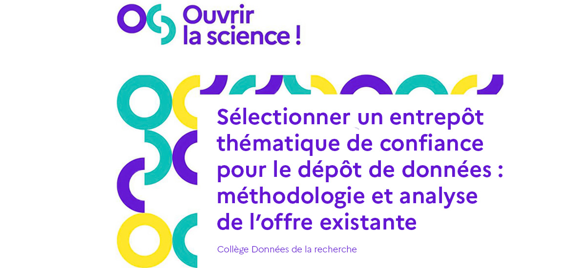 Accès au site de Recherche data gouv : liste des entrepôts de confiance